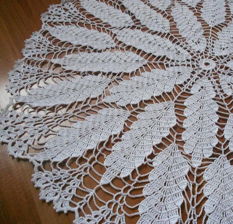 салфетка 68 см "листья"