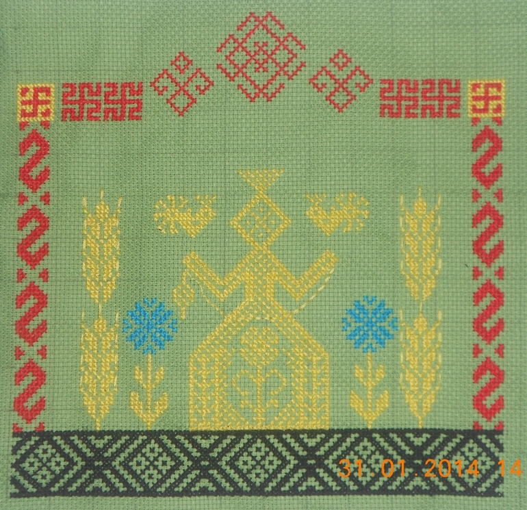 Старославянская обережная вышивка