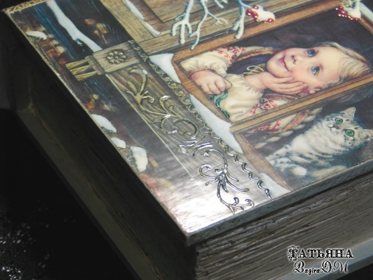 Шкатулка "Зимняя сказка"