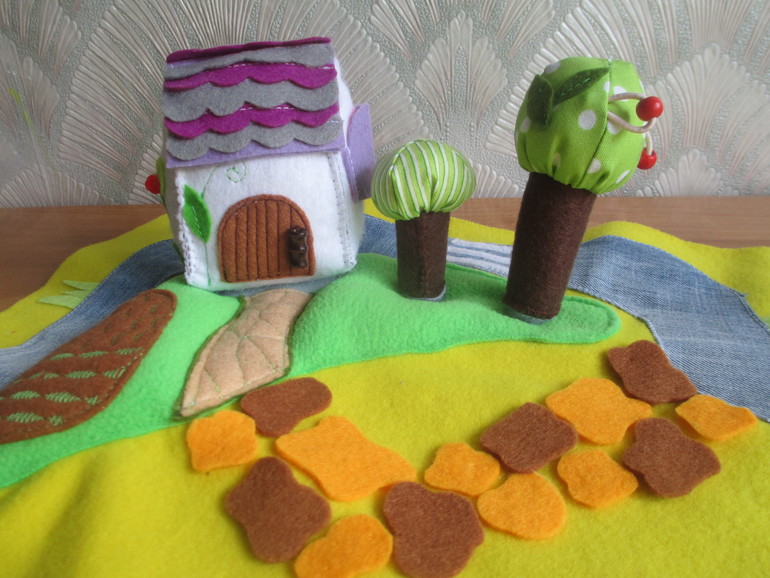 Работа только начата, а поделиться хочется