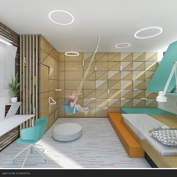 Новый дизайн проект от друзей - детская комната!