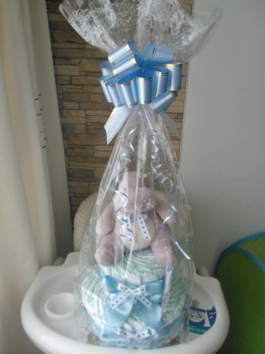 Торт из подгузников.