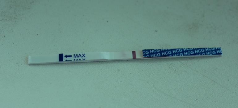 Повторила тест через два дня!