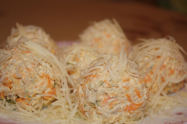 Куриные шарики