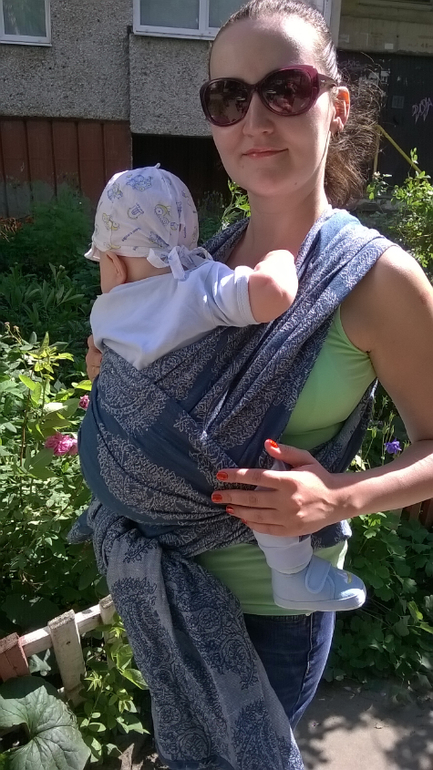 Отзыв о слинг-шарфе Diva Essenza Eclipse Linen