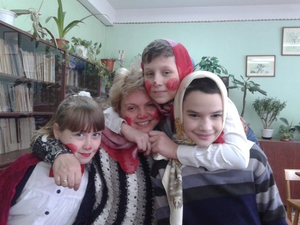 Ярик очевидно любит своего классного руководителя :-)