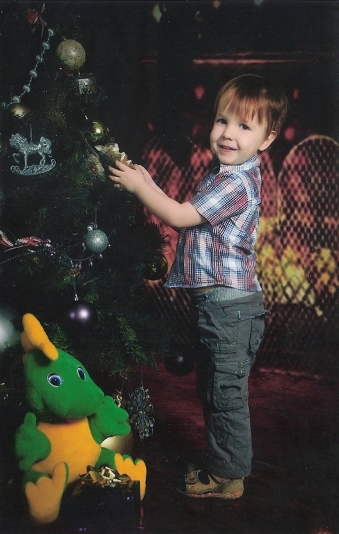 Опять фотосессия Андрюши в садике