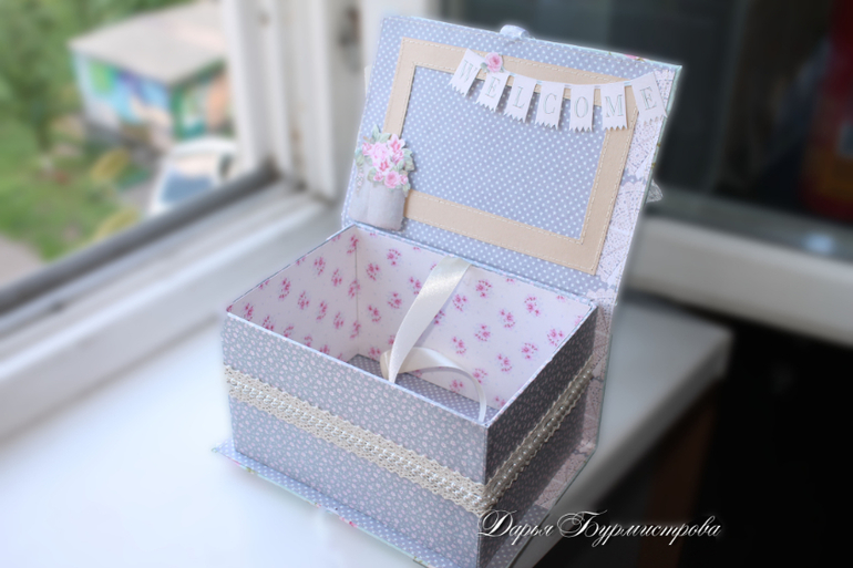 Фотобокс с декор.тегом,открытка,обложка на паспорт...