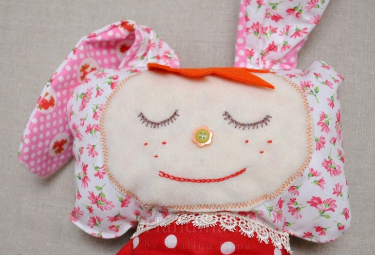 Сплюшка-Заюшка дочурке ко дню Св. Валентина