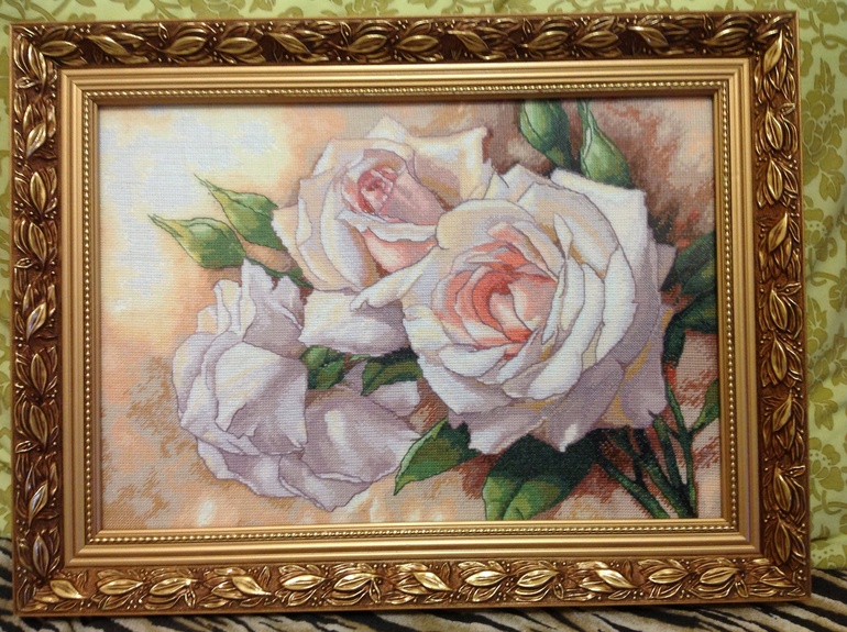 Dimensions Crafts® | White Roses
