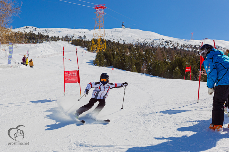 Сборы горнолыжной школы "Кант" или один день В Бормио