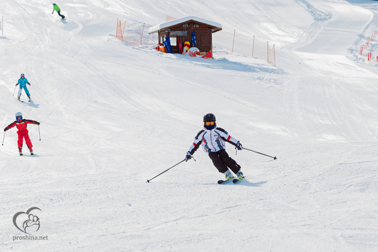 Сборы горнолыжной школы "Кант" или один день В Бормио