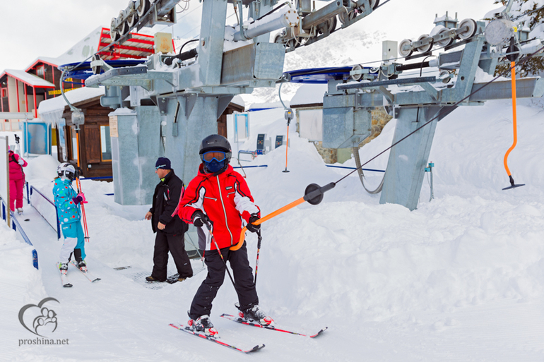 Сборы горнолыжной школы "Кант" или один день В Бормио