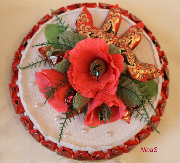 Переделала кашпо и испекла тортик, маковый)