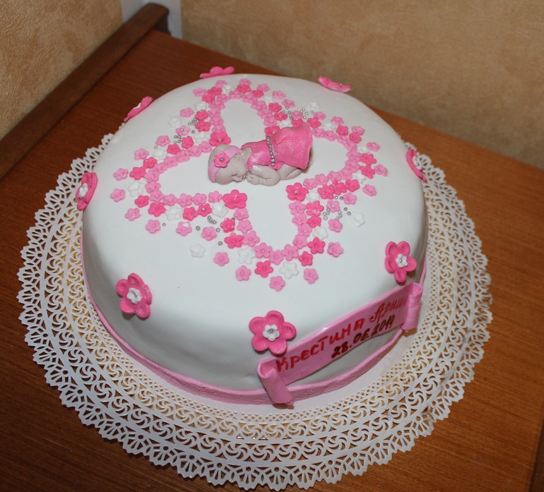Тортик на крестины
