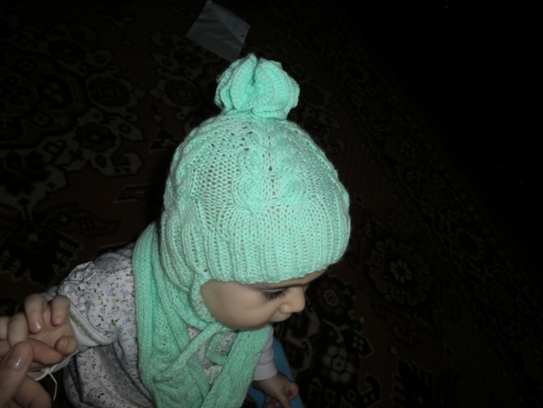 Шапулька с косами