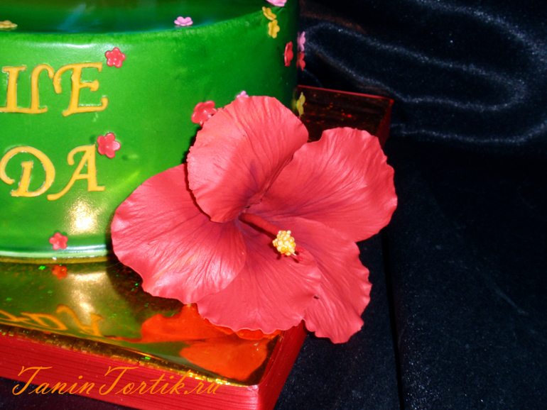 Торт  с персонажами фильма РИО