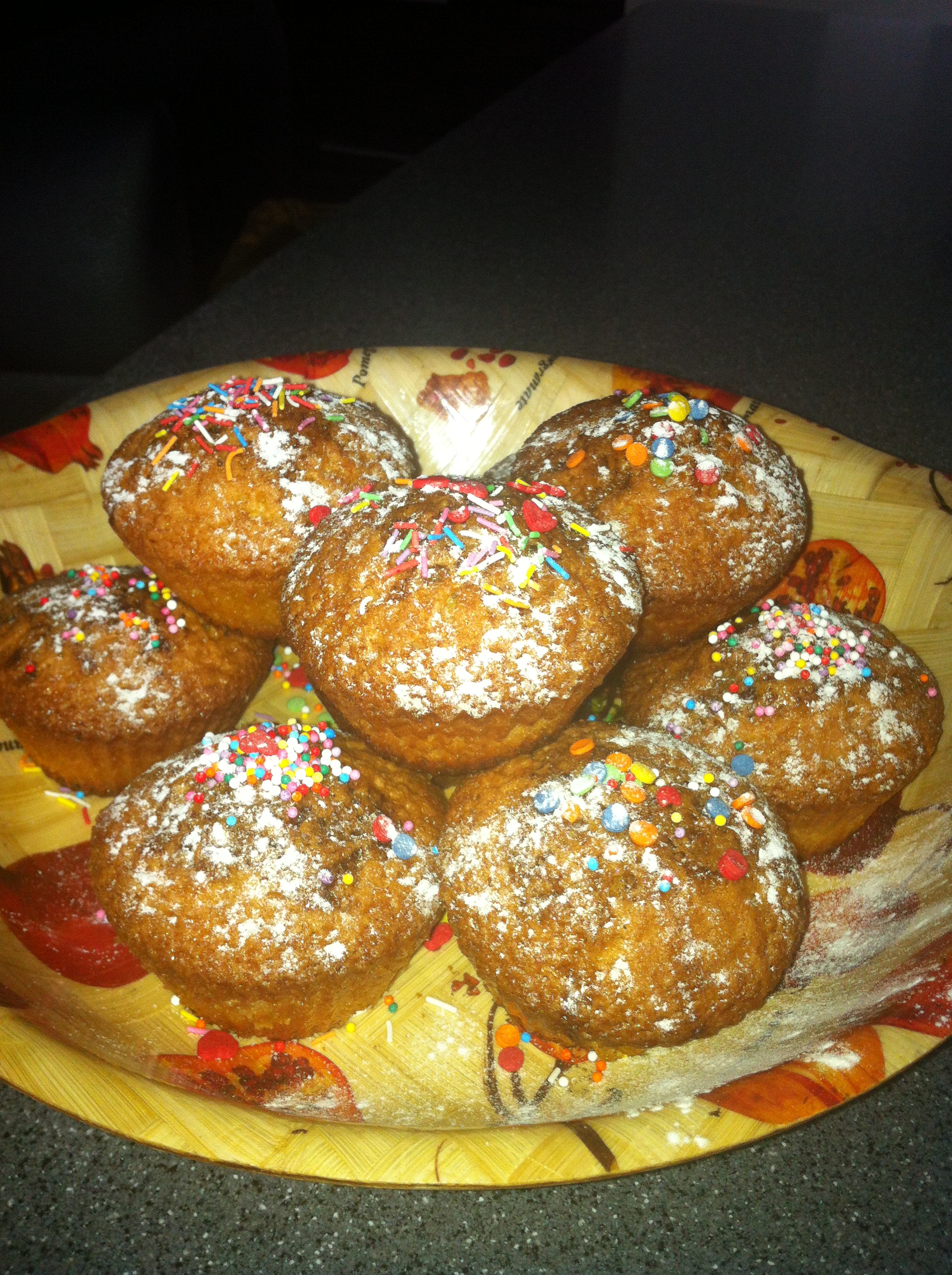 Апельсиновые кексы