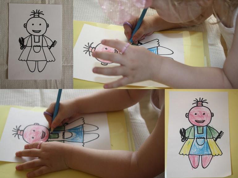 Профессии. День 4. Парикмахер.