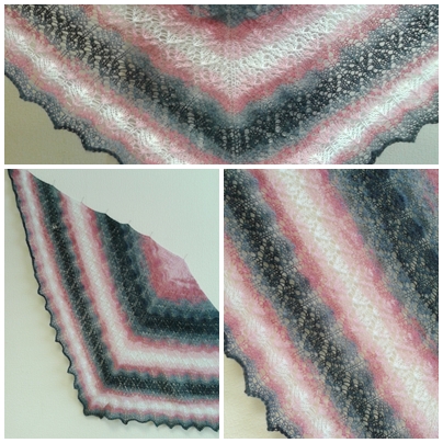 Вязалась шаль, ложились петли ладно, теплом струилась шёлковая гладь....