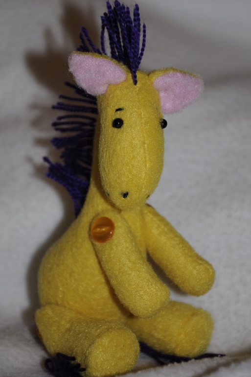 Символ года ... у нас Жёлтая лошадь