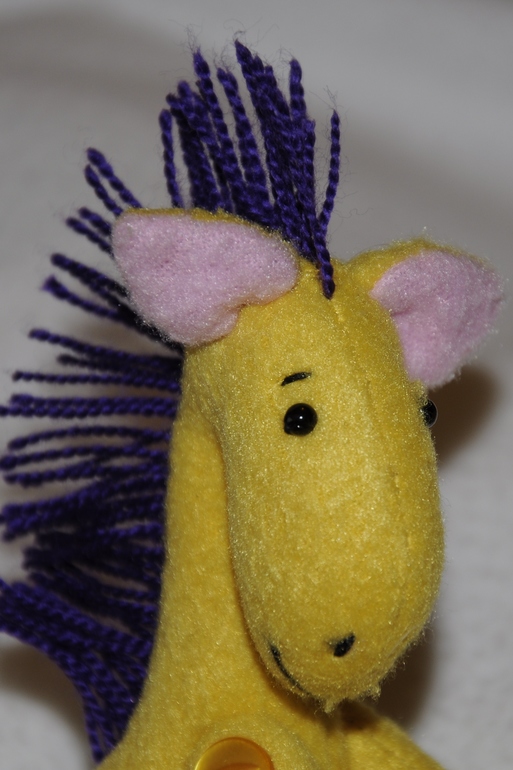 Символ года ... у нас Жёлтая лошадь