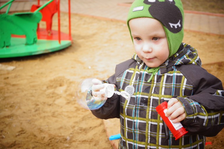 Наконец мы гуляем СПОКОЙНО :)