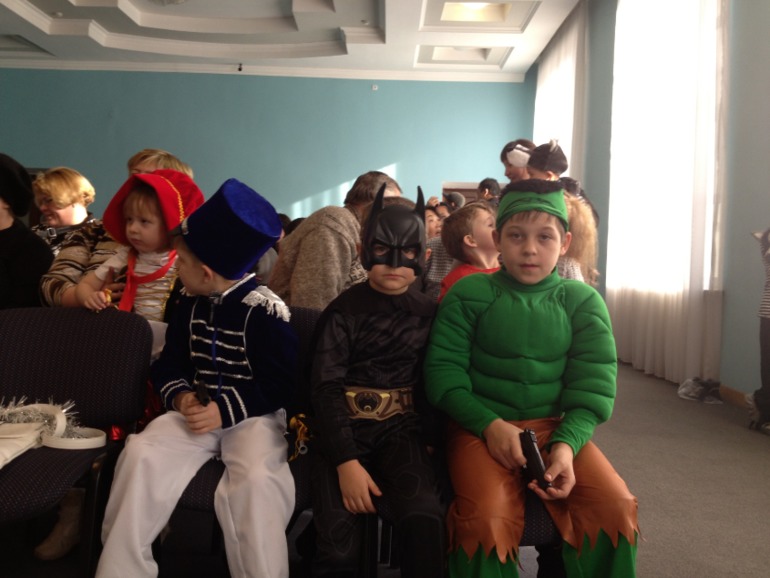 Новогодний утренник...