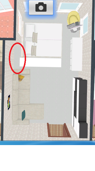 Нужна идея по завершению растановки в спальне-гостинной))