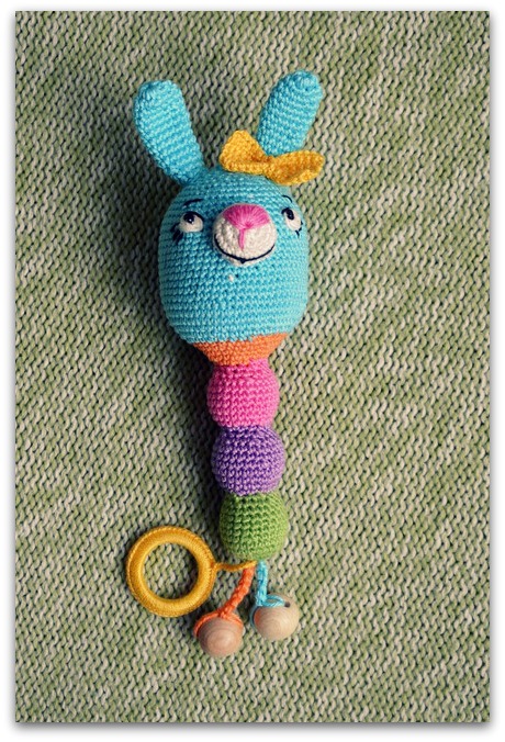 С погремушками экспериментирую.