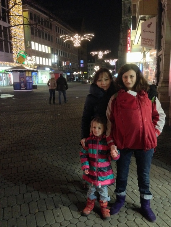 Первый день января,