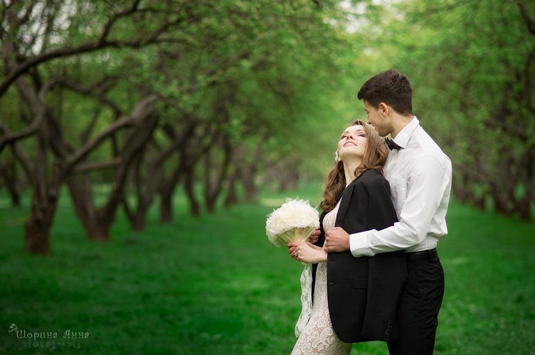 Стилизованная свадебная съемка