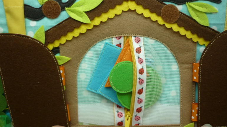 Развивающая книжечка для Ники!