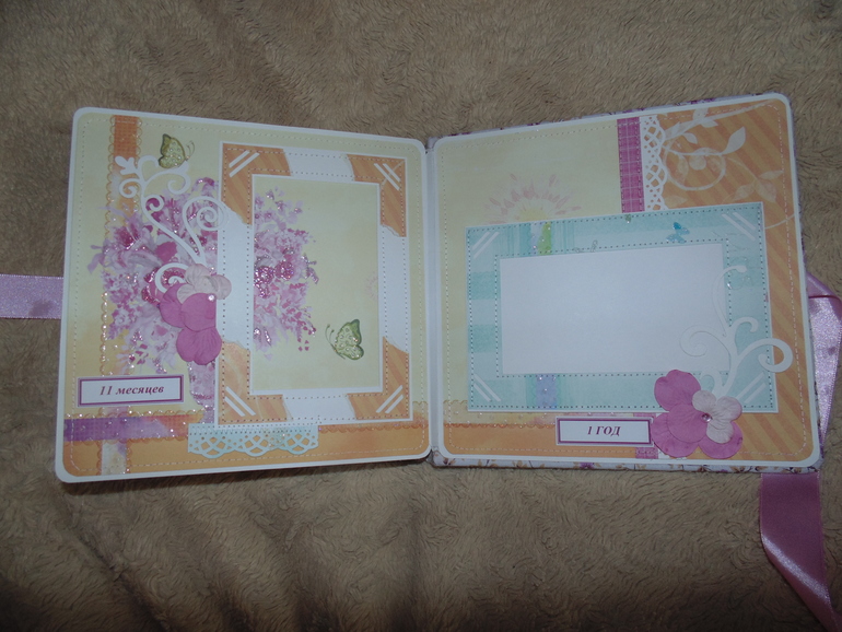 Альбом на первый годик для Варвары