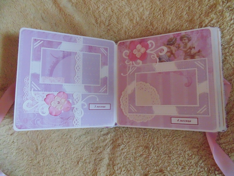 Альбом на первый годик для Варвары