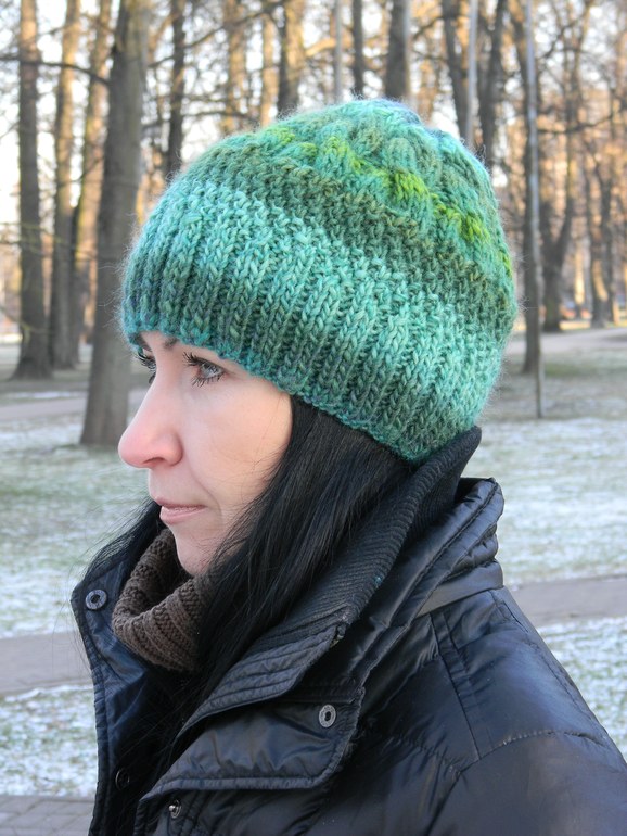 Шапочки на осень-зиму (4 варианта)