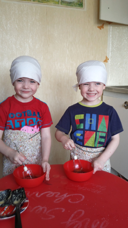 МК от Миши и Ефимки)))))Пасхальные куличи