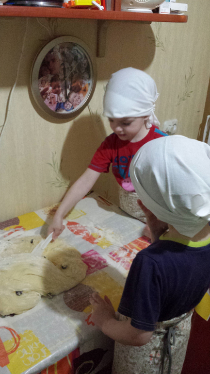 МК от Миши и Ефимки)))))Пасхальные куличи