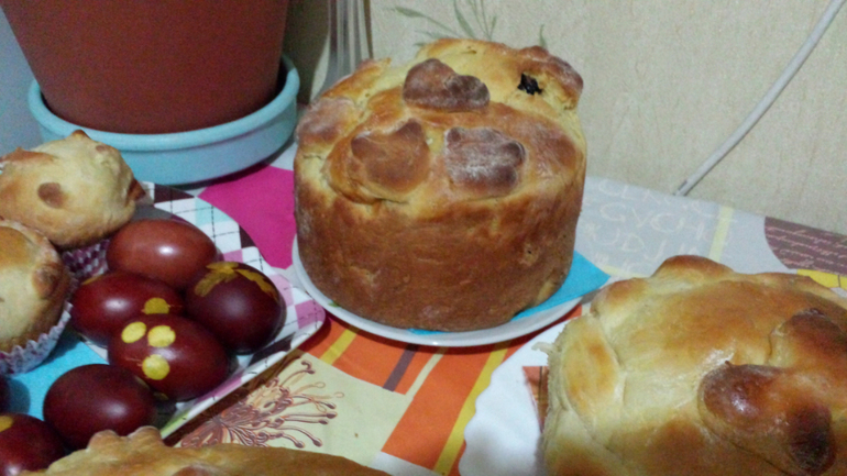 МК от Миши и Ефимки)))))Пасхальные куличи