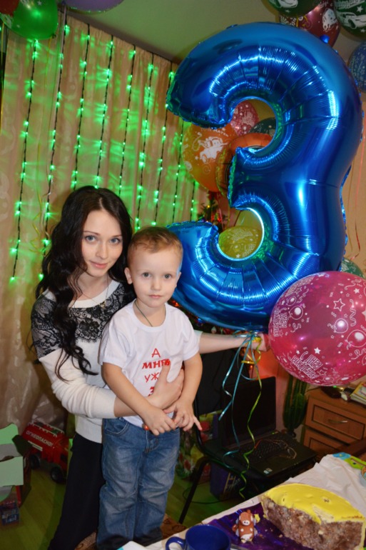 Нашему мальчику 3 годика!!!!