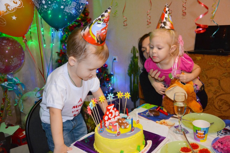 Нашему мальчику 3 годика!!!!