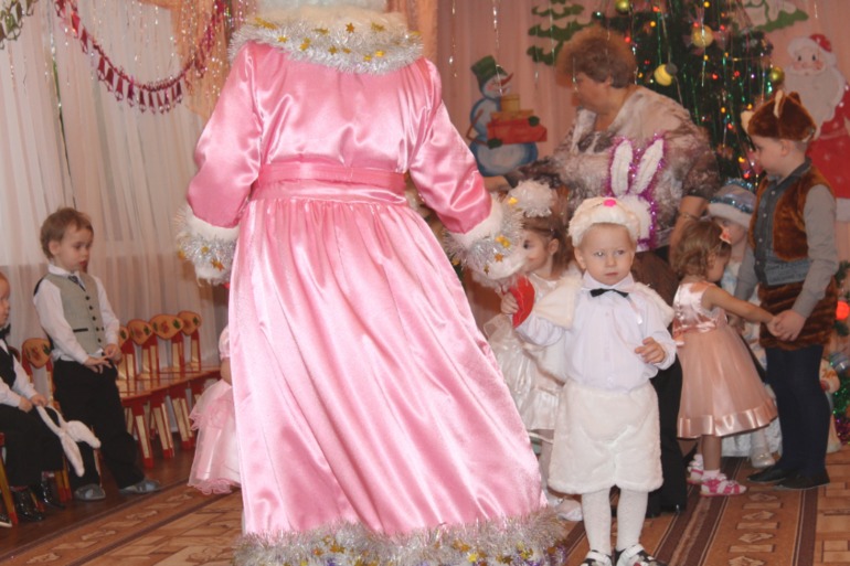 Первый Новогодний утренник в садике