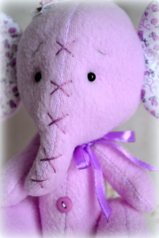 Лиловая слоняшка Мари)