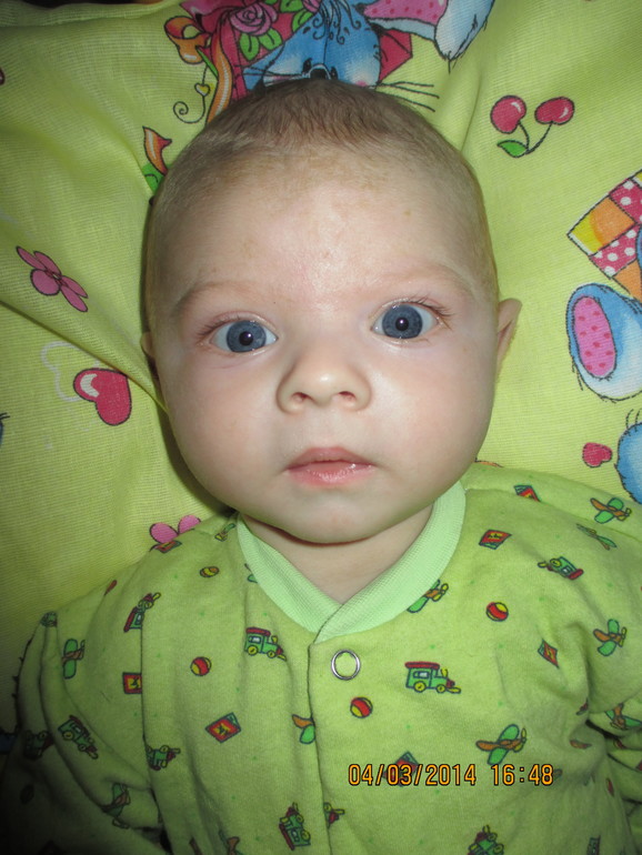 Стёпке 3 месяца