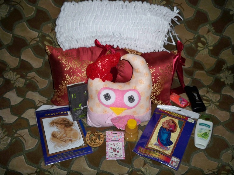 Вот и мой подарочек пришёл!