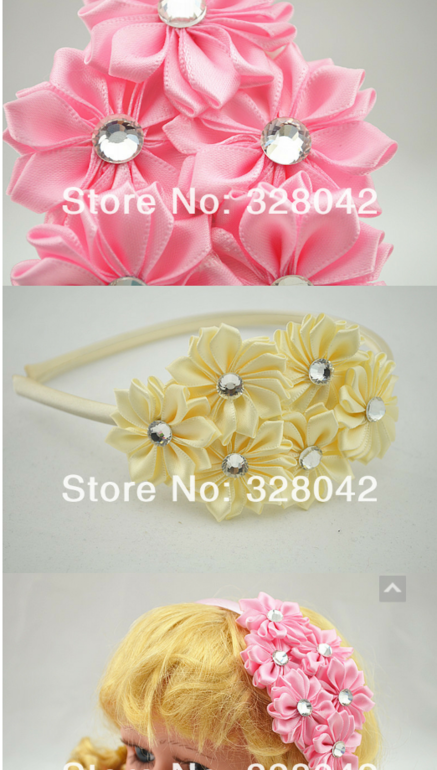 шикарные атласные ободочки, цена 95 руб!