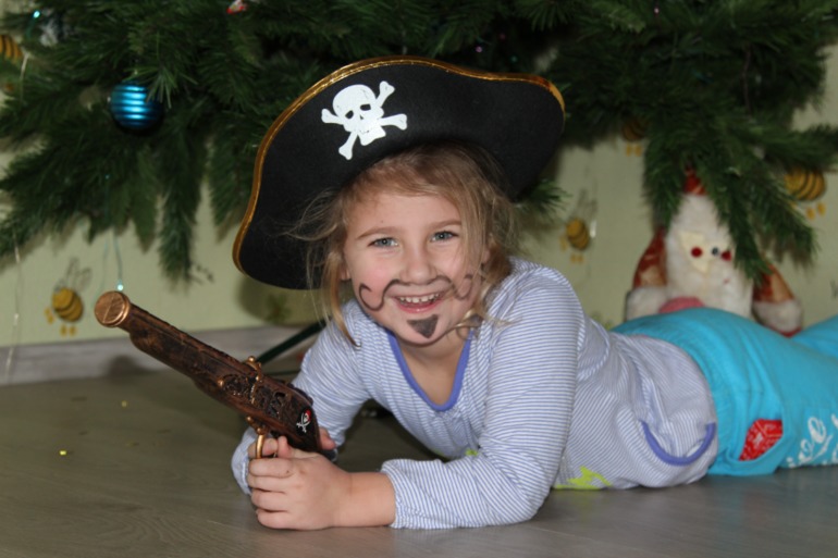 Как дети отметили Новый год!