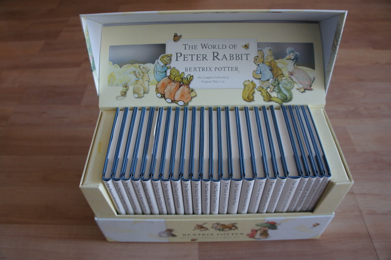Beatrix Potter  комплект книг в подарочной коробке