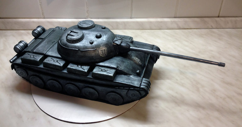 Торт world of tanks мастики фото