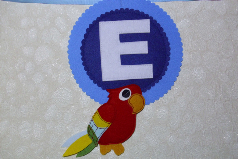 Именная гирлянда.